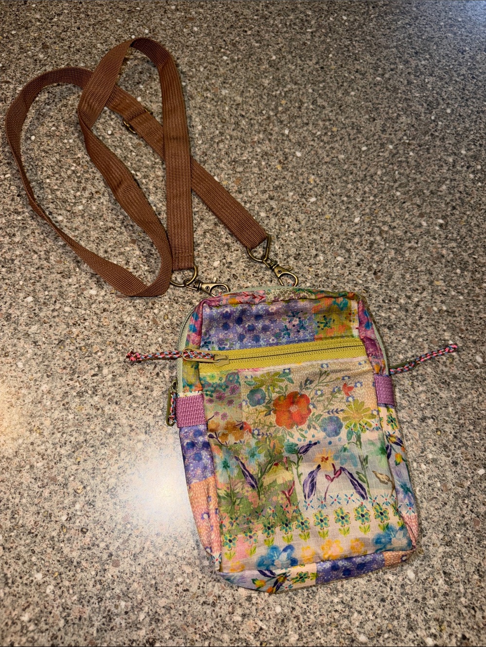 Natural life crossbody bag purse